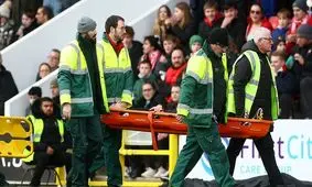 شوتی که داور را از مستطیل سبز راهی بیمارستان کرد/ ویدئو

