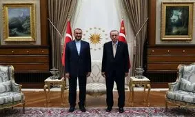پست اینستاگرامی امیرعبداللهیان درباره دیدارش با اردوغان