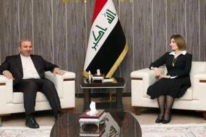 رایزنی سفیر ایران با وزیر مهاجرت عراق

