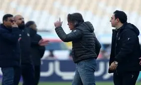 اخراج ساپینتو در پی درگیری با یکی از اعضای نیمکت مس کرمان/ ویدئو

