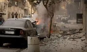 استانداری حلب توسط قسد هدف قرار گرفت