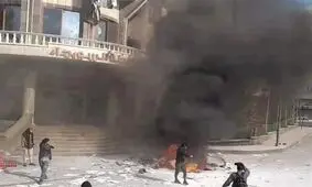 به آتش کشیدن منازل در السویداء به دست عناصر جولانی/ ویدئو