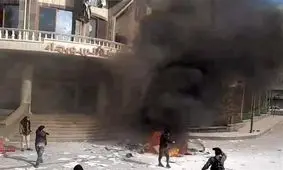 به آتش کشیدن منازل در السویداء به دست عناصر جولانی/ ویدئو