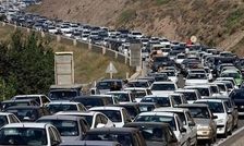 ترافیک در جاده های شمال فوق سنگین شد