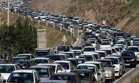 ترافیک سنگین در محورهای کندوان و هراز
