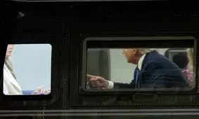 مکالمه پرتنش ترامپ و ملانیا از چشم دوربین‌ اسکای‌نیوز دور نماند/ ویدئو