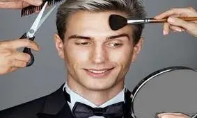 گریم‌های فضایی ! / دامادهایی که با آرایش سنگین چهره شان اساسی تغییر می‌کند!