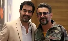  گریم متفاوت شهاب حسینی و امین حیایی در پشت صحنه سریال پوکر