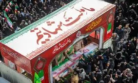 خردسال‌ترین شهید جنگ رمضان به خاک سپرده شد
