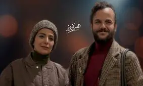 رونمایی از همسرِ کارگردان جوان در اکران فیلمش/ ویدئو