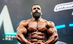 گرگ پارسی محبوب‌ترین بدنساز جهان شد