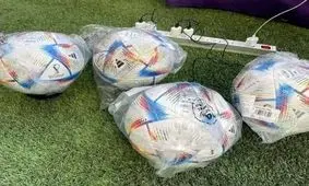 توپ‌های جام جهانی شارژ می‌شوند