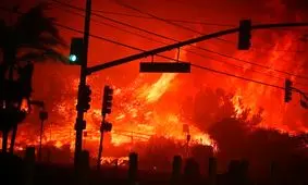 هزینه اطفاء حریق آتش‌سوزی‌های زنجیره‌ای در کالیفرنیای آمریکا