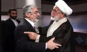 دیدار مشاوران میرحسین موسوی با مهدی کروبی/ عکس


