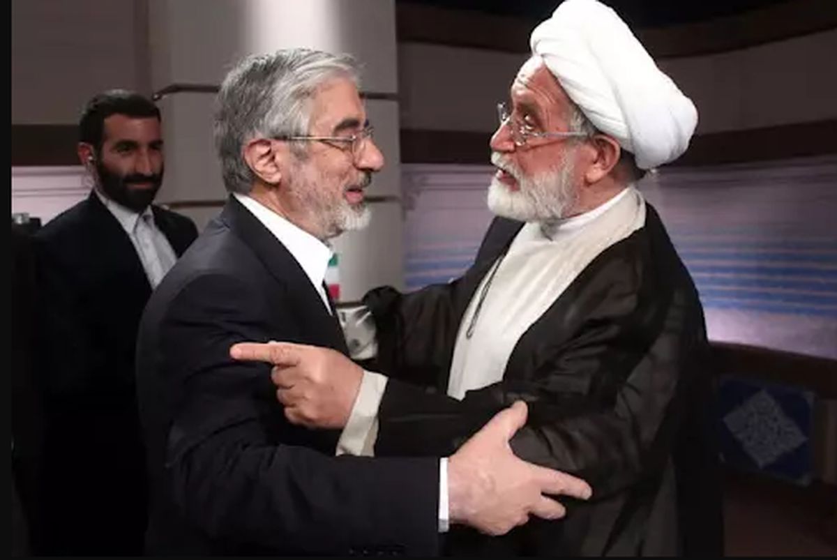 دیدار مشاوران میرحسین موسوی با مهدی کروبی/ عکس

