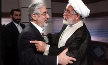 دیدار مشاوران میرحسین موسوی با مهدی کروبی/ عکس

