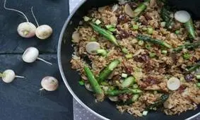 طرز تهیه شلغم پلو پاییزی؛ یک آنتی بیوتیک مقوی