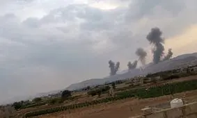 بمباران صنعا هم‌زمان با سخنرانی رهبر انصارالله؛ شنیده شدن صدای چند انفجار در پایتخت یمن