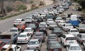 ترافیک ۱۰ کیلومتری در جاده چالوس؛ تردد خودرویی در هراز سنگین است