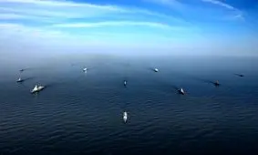 اجرای تمرین «Photo Ex» و آرایش آفندی در رزمایش مرکب کمربند امنیت دریایی ۲۰۲۵

