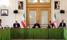 نشست هم اندیشی گروه دوستی پارلمانی ایران و چین و پاکستان با حضور امیرعبداللهیان

