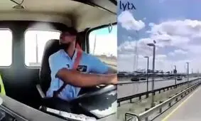 برخورد مرگبار هواپیما با کامیون هنگام فرود/ ویدئو