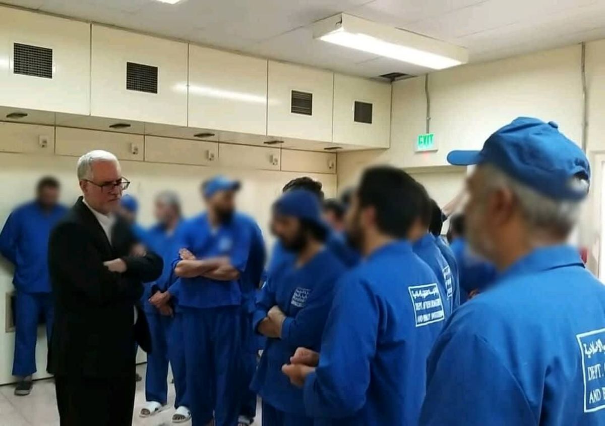 ملاقات سفیر با زندانیان ایرانی در قطر