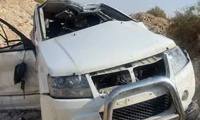 4کشته و 2 زخمی واژگونی خودرو در جاده لار - بندرعباس/ ویدئو