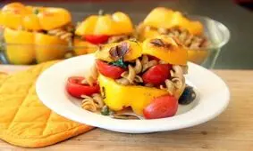 طرز تهیه دلمه ماکارونی