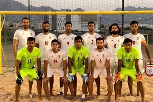شکست تیم ملی فوتبال ساحلی ایران مقابل عمان

