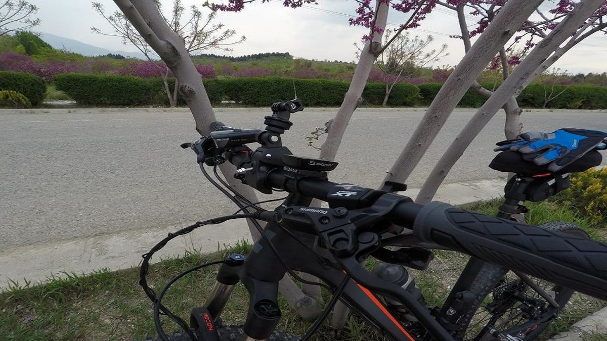 دوچرخه ای عجیب با چرخ های مربعی/ ویدئو