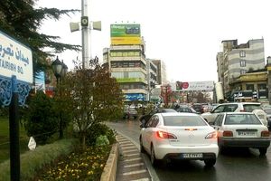 تصویری از قبل و بعد از انفجار در میدان تجریش تهران