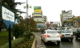 تصویری از قبل و بعد از انفجار در میدان تجریش تهران