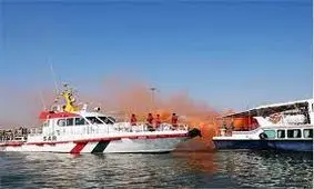 شناور مسافری در خلیج‌فارس غرق شد