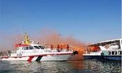 شناور مسافری در خلیج‌فارس غرق شد