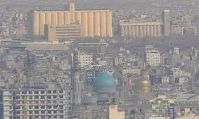 تداوم آلودگی هوا در مشهد 