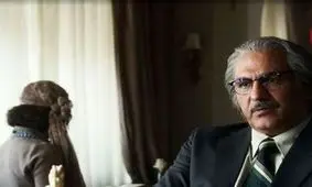 مهران مدیری و هوتن شکیبا در پشت صحنه تاسیان