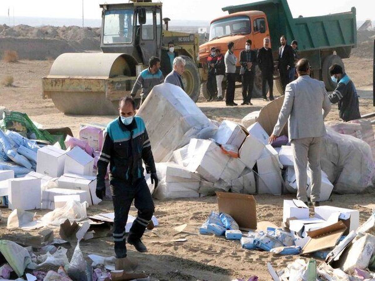 کشف ۱۰ تن مواد غذایی فاسد در تهران