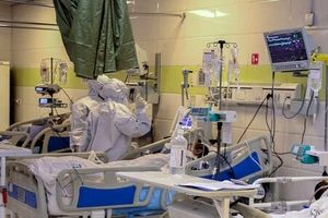 تصاویری دلهره‌آور از تهران؛ بخش کرونایی یک بیمارستان پر شد! /ویدئو