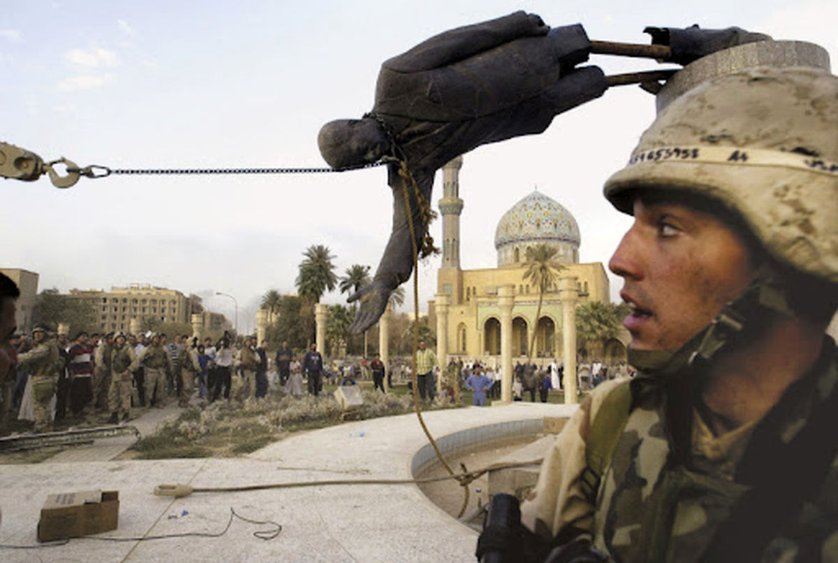 بغداد سقوط کرد؛ فروپاشی حکومت صدام
