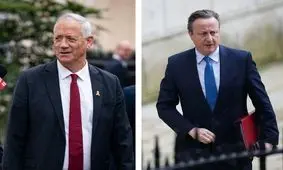 رایزنی «کامرون» و «گانتس» درباره واکنش ایران به حمله اسرائیل