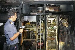 ماینرهای غیرمجاز یک واحد مسکونی را به آتش کشیدند