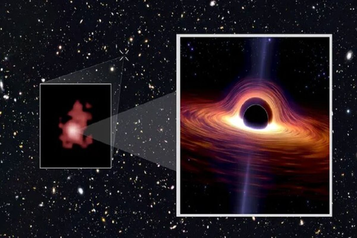 «جیمز وب» قدیمی‌ترین و دورترین سیاهچاله تاکنون را کشف کرد
