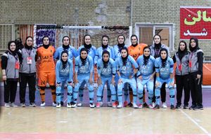 مراسم جشن قهرمانی زنان فوتسال تیم پیکان در لیگ برتر/ ویدئو