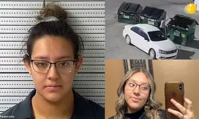 مادر سنگدل نوزادش را در سطل زباله انداخت/ ویدئو
