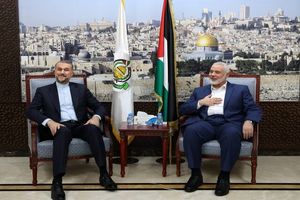 رایزنی امیرعبداللهیان و رئیس دفتر سیاسی حماس در قطر