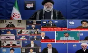 وقتی آیت الله رئیسی چفیه خاص فلسطینی را استفاده نکرد/ من رئیس جمهور ایران هستم