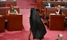 لباس عجیب خانم نماینده؛ او از مجلس تعلیق شد