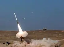 تست و پرتاب موشک در شرق کشور/ ویدئو