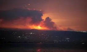 حملات گسترده و شدید هوایی ارتش اشغالگر به جنوب لبنان